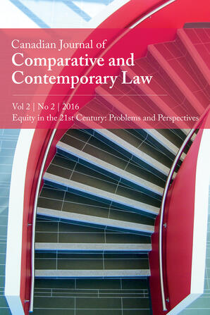 Canadian Journal of Comparative and Contemporary Law