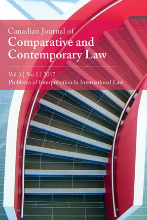 Volume 3, Issue 1, 2017 Problems of Interpretation in International Law
