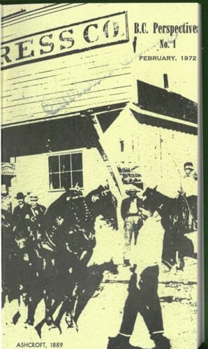 B.C. Perspectives No. 1 February, 1972