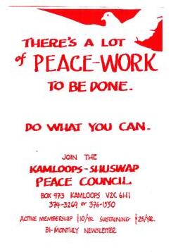 Council of Canadians Kamloops Chapter : Peace March