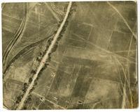 Cut down trees on the road after the Bosche retreat of 1917