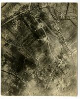 Trenches with white arrows