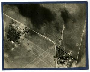 Malakoff Farm after Somme battlefront in Spring 1917: Front