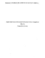 Cannabis-Related Content in North American Post-Secondary Curricula: A Scoping Review