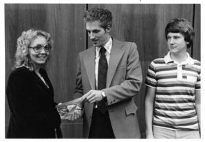 Scholarship presentation ceremony