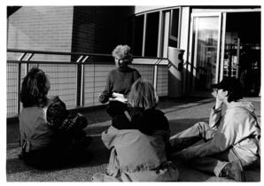 UCC/UBC Lecturer with students
