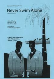 Never Swim Alone theatre program