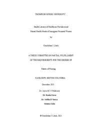 Health Literacy of Healthcare Providers andMental Health Needs of Immigrant Perinatal Women