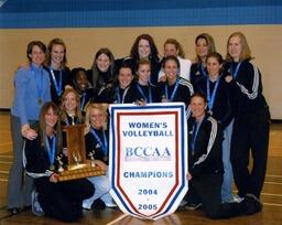 Women's Volleyball BCAA Champions