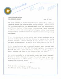 Computer aided drafting and design technology progrm