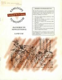 Kamplan 1995: Background newsletter volume 2 : Land Use