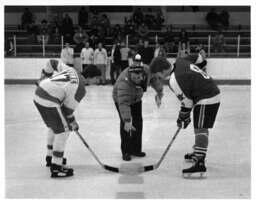 Cariboo College hockey game