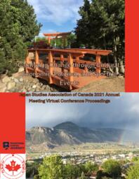 Japan Studies Association of Canada 2021 Proceedings: Catalyzing Change through Cultural, Economic, Political, and Sporting Events