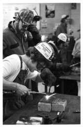 Welding at Cariboo College: Class