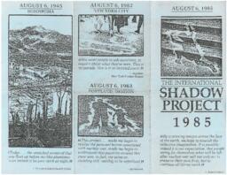 The international shadow project 1985