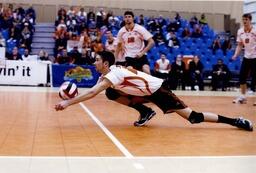 Volleyball Action Shot