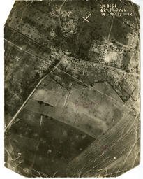 Farmland being fertilized: Front