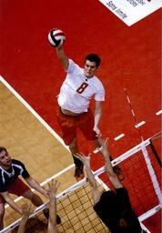Volleyball Action Shot