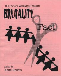 Brutality of Fact theatre program