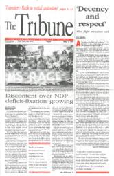 The Tribune: An independent socialist weekly