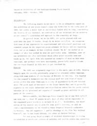 Report on activities of the Kamloops-Shuswap peace council February, 1980 - October, 1981