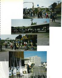 Various photographs from peace walk