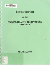 Review report on the animal health technology program