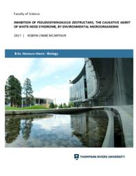 Inhibition of Pseudogymnoascus destructans, the causative agent of white-nose syndrome, by environmental microorganisms