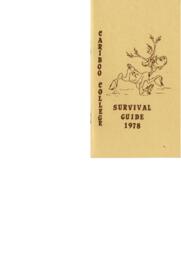 Cariboo College survival guide 1978