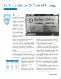UCC Celebrates 25 years of change: It's a whole new look!