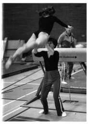 Gymnastics practice
