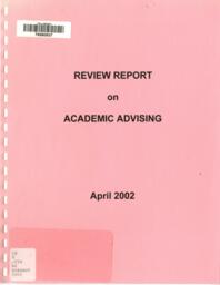 Review report on academic advising