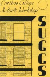 Suggs theatre program