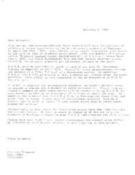 Letter to schools offering presentation from the Students Against Global Extermination (draft)