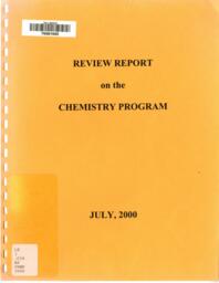 Review report on the chemistry program