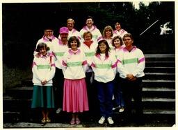 First board of directors for the Alumni Association at Homecoming '90 celebrations