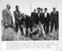 Formal sod turning ceremony: Science building at Cariboo College