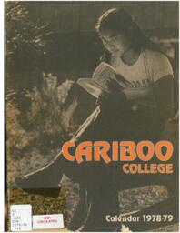 Cariboo College Calendar 1978-1979