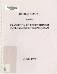 Review report on the transition to education or employment (TrEE) program