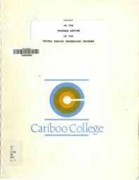 Report on the program review of the animal health technology program