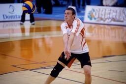 Volleyball Action Shot