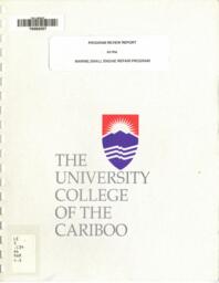 Program review report on the marine/small engine repair program
