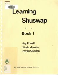 Learning Shuswap: Book 1