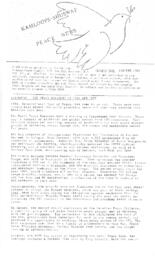 Kamloops-Shuswap peace news