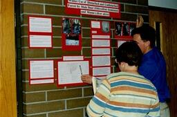 Science student poster presentation