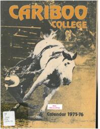 Cariboo College Calendar 1975-1976