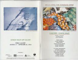 Relocating the homeless mind: A catalogue for an exhibition at the Comox Valley Art Gallery, Courtenay, B.C.