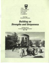 Building on strengths and uniqueness: Green paper a document for discussion