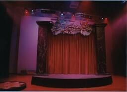 Scenes for a march Evening set design