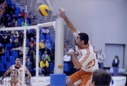 Volleyball Action Shot